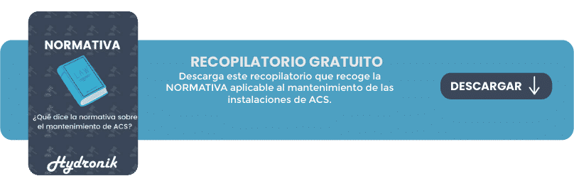 Recopilatorio normativa mantenimiento acs