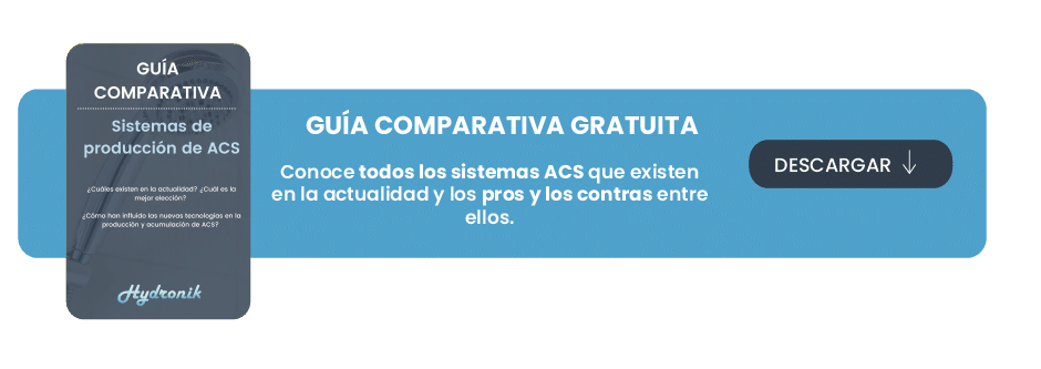 Guía comparativa sistemas en consumo de una instalación A.C.S.