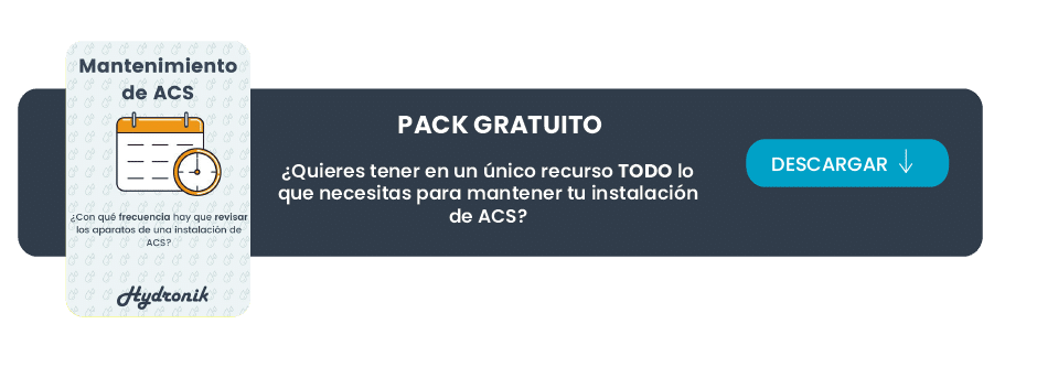 Pack para mantener tu sistema acumulación ACS