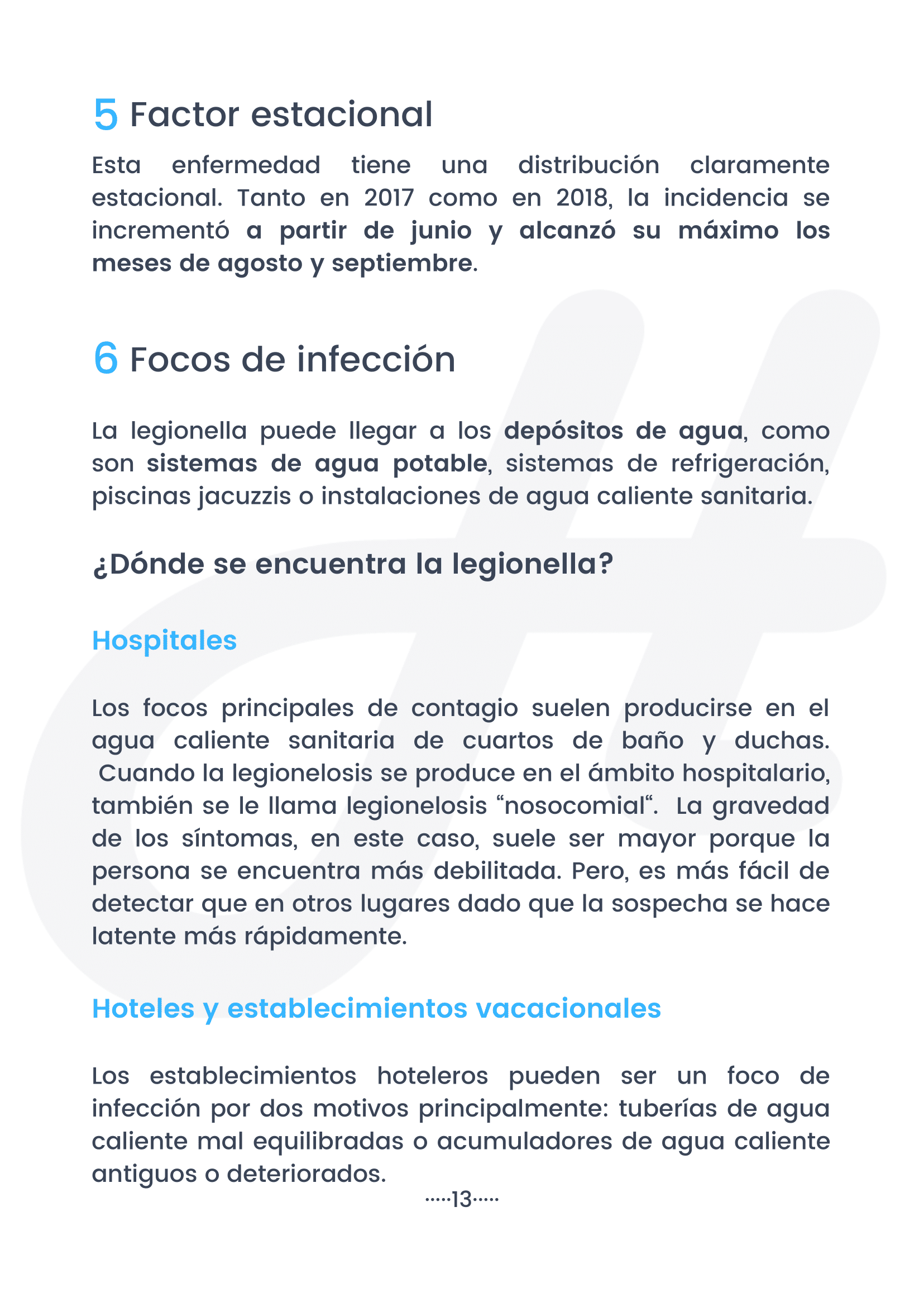 Legionelosis en España (2021) 