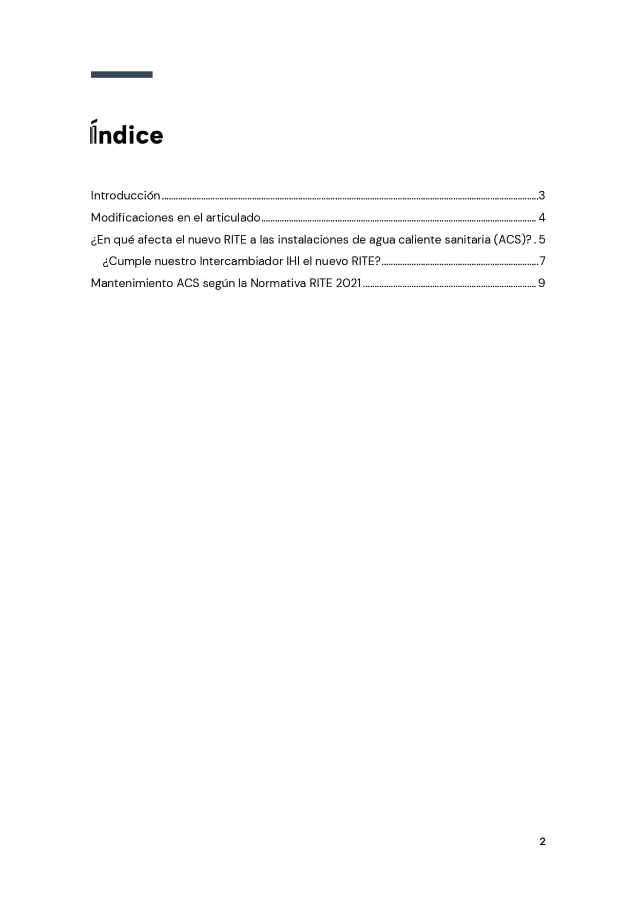 [Ebook] Índice Normativa RITE ACS